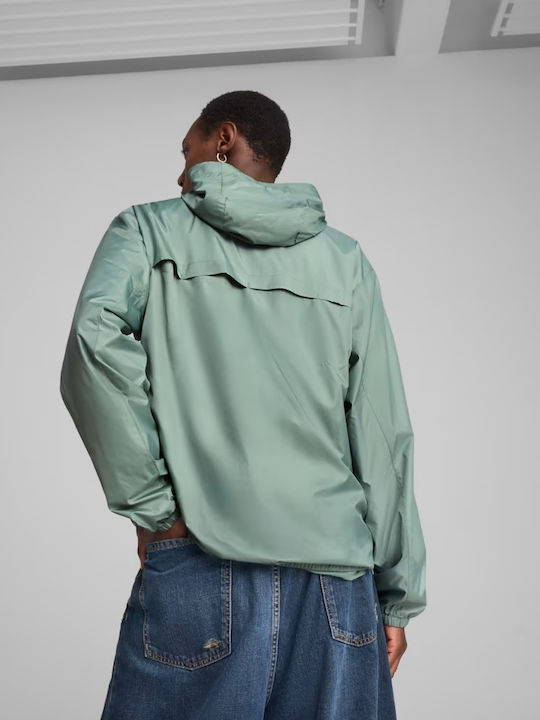 Essentials Jacke Winddicht Green Moon
