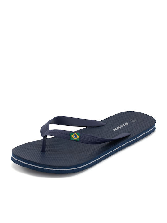 Herren Flip Flops Anatomisch Dunkelblau