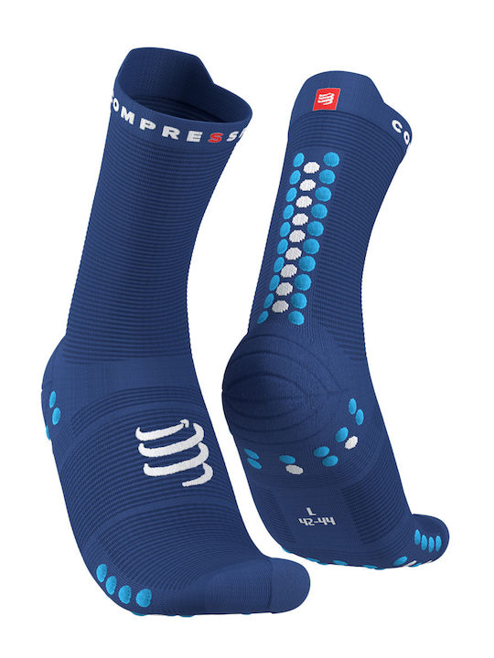 Compressport Racing Running Socks Blue 1 Pair