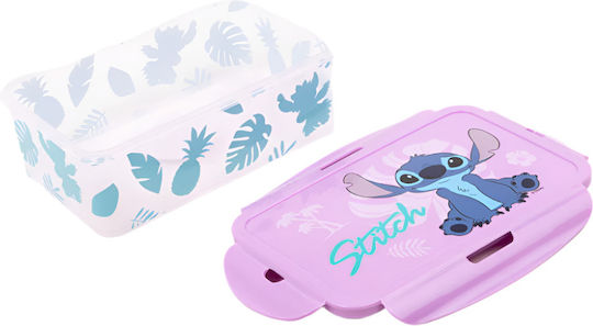Stor Stitch Plastik Kinder Lebensmittelbehälter Lilo & Stitch 1.07Es Rosa