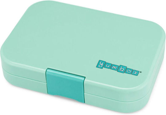 Yumbox Original Recipient pentru copii din plastic Turcoaz x 6buc