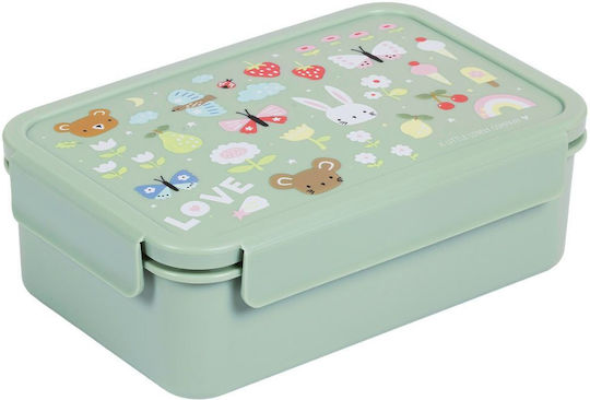 A Little Lovely Company Plastic Kids' Food Container Pink