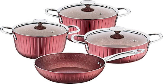 OMS Collection Kochgeschirr-Set aus Aluminium 7-teilig