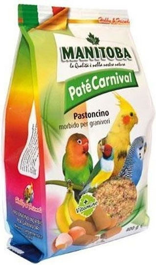 Manitoba Pate Carnival Eggfood for Canaries Pastoncino 400gr