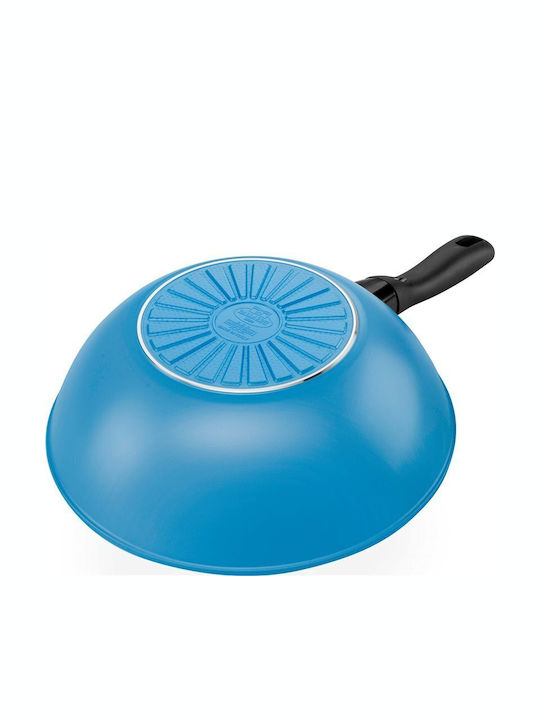 Ballarini Caprera Wok από Αλουμίνιο με Κεραμική Επίστρωση 28cm