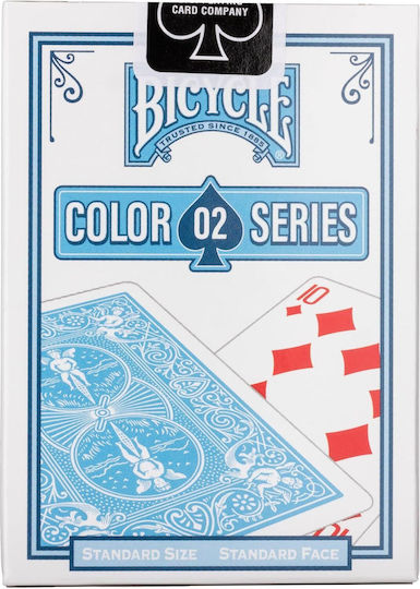 Bicycle Карти За Игра Цветна Серия Бриз Светлосин Стандартен Набор
