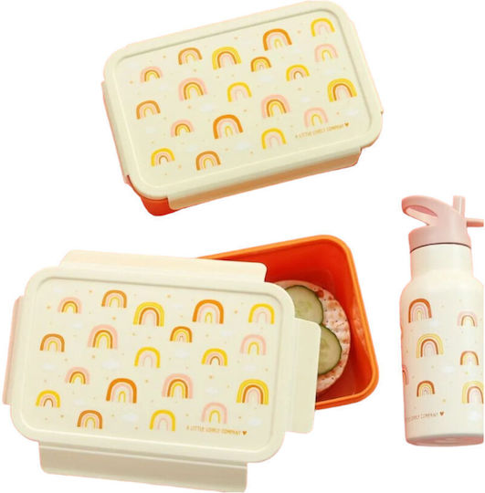 A Little Lovely Company Bento Lunch Box Rainbows
