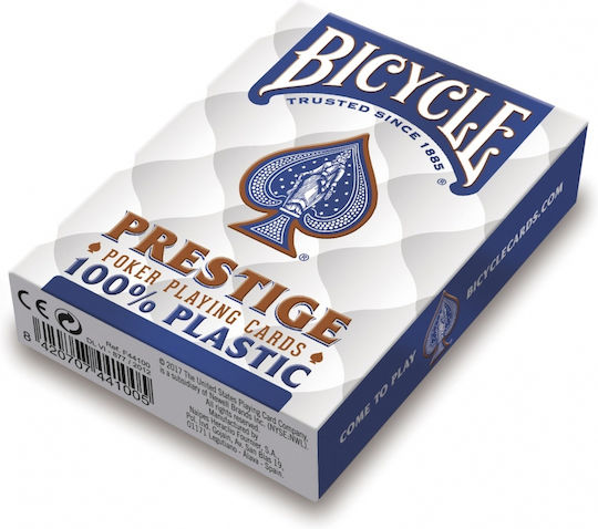 Bicycle Playing Cards Prestige Rider Back Jumbo Index Plastic Poker Cards Random Colour