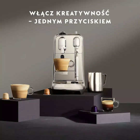 Sage Creatista Plus Καφετιέρα για Κάψουλες Nespresso Πίεσης 15bar Γκρι