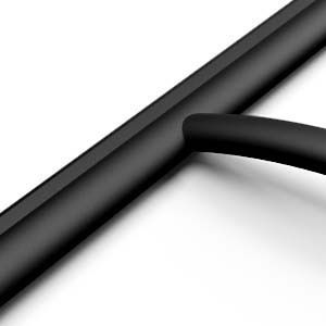 Brovamo Scraper-black-02 Shower Cleaner Holder No Drilling Streak-Free Shower Squeegee Glass Door Silicone Shower Cleaner Bathroom Window Mirror Car Glass Black