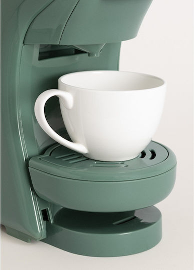Create Potts Kapsel-Kaffeemaschine Nespresso Druck 19bar Grün
