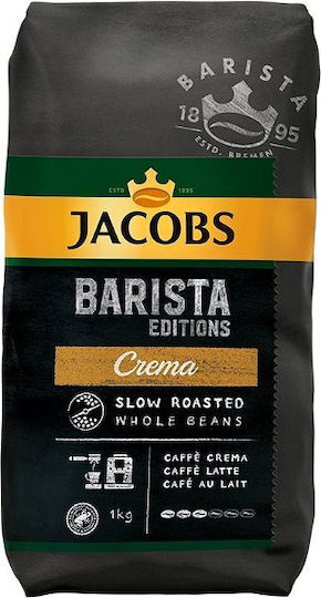 Jacobs Καφές Espresso Barista Edition Crema σε Κόκκους 1kg