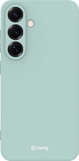 Crong Color Back Cover Σιλικόνης Πράσινο (Galaxy S25)