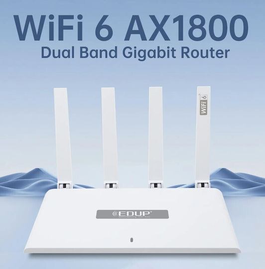 EDUP EP-RT2960S Drahtlos Router mit 3 Anschlüssen Gigabit Ethernet
