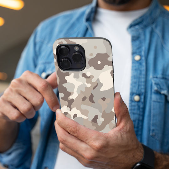 Калъф Sonique Camouflage Army Series за Xiaomi Poco F5 5G Бежов