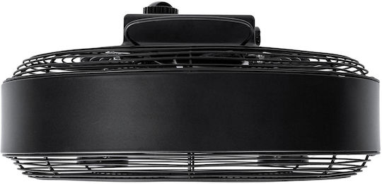 Raven Box Fan 30W Διαμέτρου 33.5cm με Τηλεχειριστήριο Μαύρο