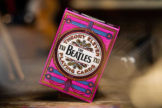 Beatles Spielkarten Pinke Version