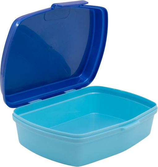 Disney Stitch Πλαστικό Παιδικό Δοχείο Φαγητού Μπλε 17 x 13.3 x 5.6εκ.