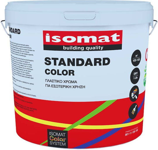 Isomat Standard Color Plastik Farbe für Innenbereich Verwendung Weiß 9Es
