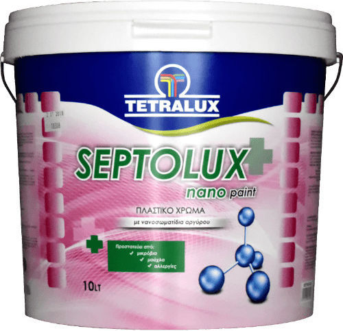 Tetralux Septolux Nano Plastic Ecological Paint for Interior Use White 3lt