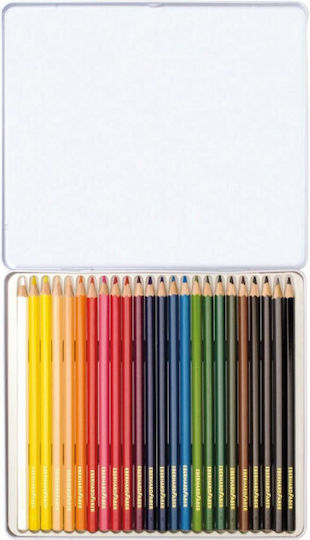 24-Piece Colored Pencils Set in Metal Case N514823 Eberhard Faber 4087205148238