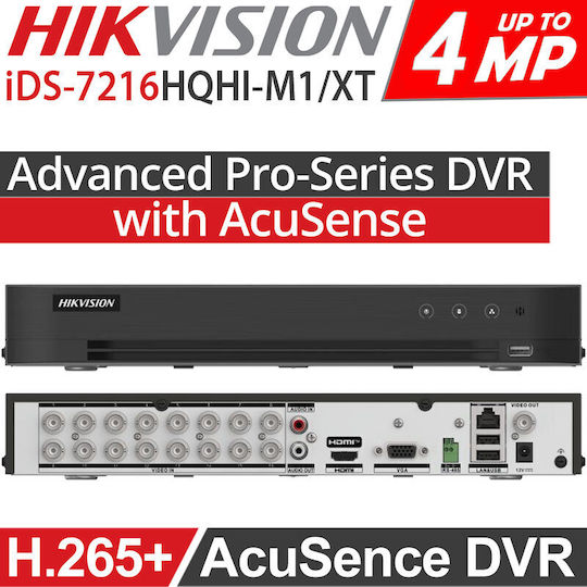 Hikvision DVR HVR iDS-7216HQHI-M1/XT