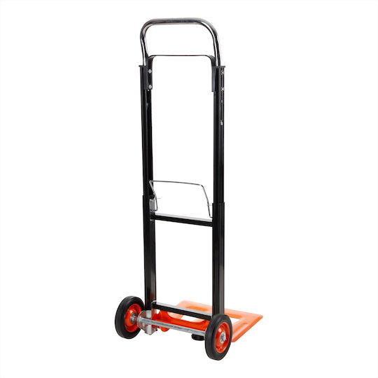 Black & Decker Cărucior de transport Pliabilă din aluminiu Pliabil pentru o Încărcătură cu Greutate de până la 90kg în Culorea Portocaliu