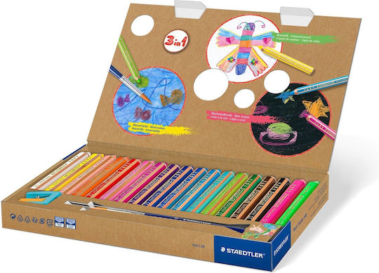 Staedtler Buddy Ξυλομπογιές Σετ 18 χρώματα
