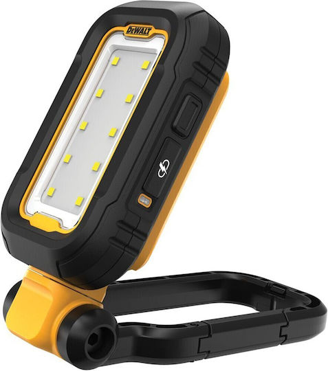 Dewalt Φακός Συνεργείου Επαναφορτιζόμενος LED IP45 με Φωτεινότητα έως 1000lm