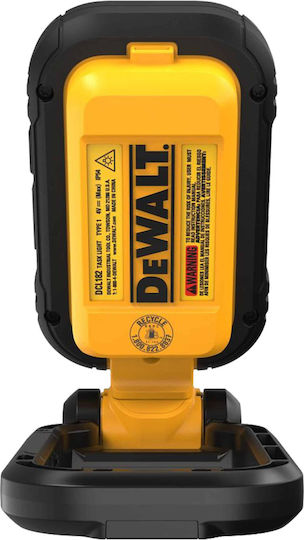 Dewalt Φακός Συνεργείου Επαναφορτιζόμενος LED IP45 με Φωτεινότητα έως 1000lm