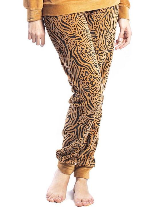 Dreams by Joyce Set Pijamale pentru Femei Chocolate