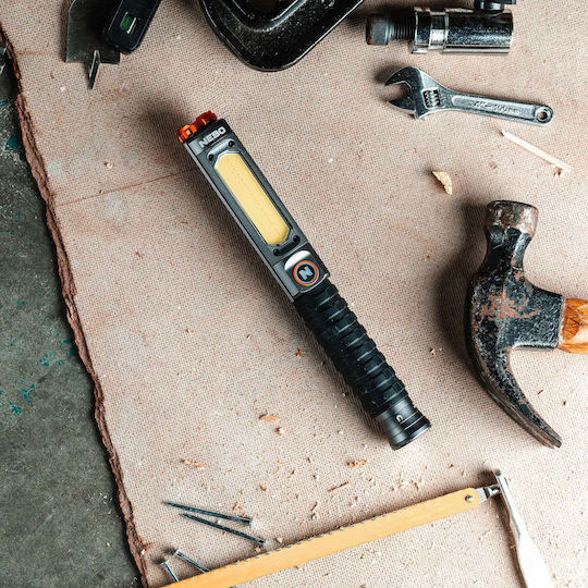 Nebo Rechargeable Workshop Light LED IPX7 with Brightness up to 600lm Big Larry 3