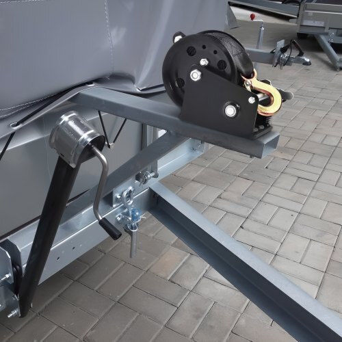 Vevor 550 Kg Manual Winch Strap 2-Way Ratchet Boats ATVs Trailers