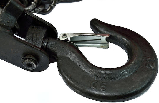 Geko Chain Hoist 2Τx2,5m for Weight Load up to 2t Red