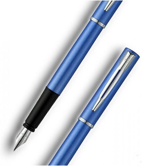 Waterman Graduate Allure Writing Pen Fine Blue made of Brass