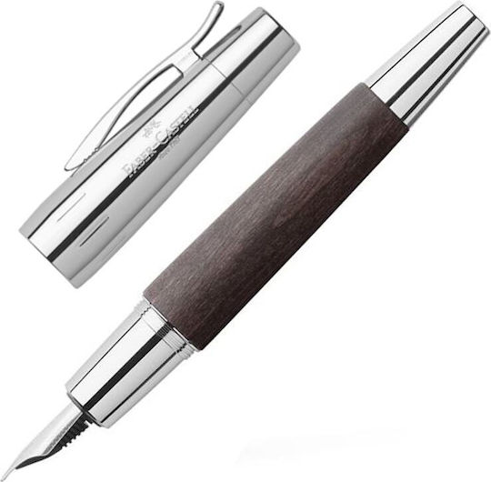 Faber-Castell Writing Pen Fine Black Wooden with Black Ink