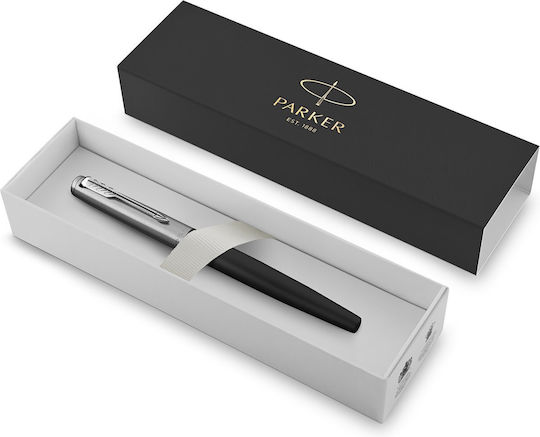 Parker Πένα Γραφής Medium 0.5mm Μαύρη από Ατσάλι