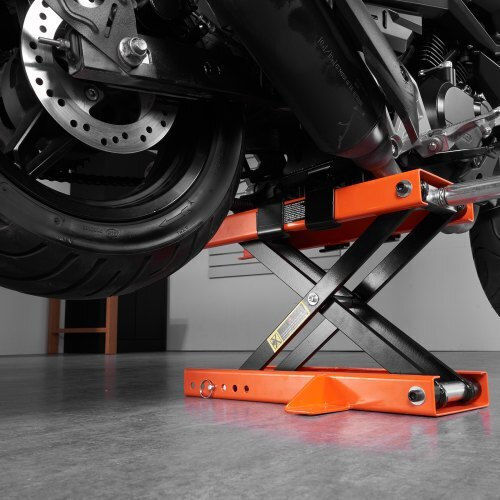 Motorcycle Scissor Jack Vevor 500 Kg Capacity Lifting Range 95-400 Mm