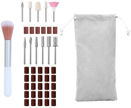 Adler Nagelfräser Batterie 11W Rosa mit 13500 Umdrehungen pro Minute