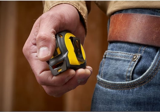 Stanley Lock Tape Measure with Auto-Rewind 19mm x 3m