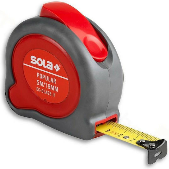 Sola POPULAR PP3 Tape Measure with Auto-Rewind 13mm x 3m
