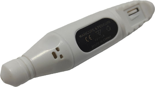 1173-09 Nagelfräser Strom 10W Weiß mit 3000 Umdrehungen pro Minute