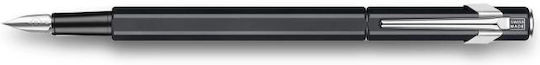 Caran D'ache Replacement Nib Medium Black made of Aluminum with Black Ink and with 1 Replacement Nibs