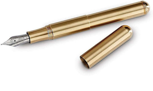 Kaweco Brass Writing Pen Medium Gold made of Brass