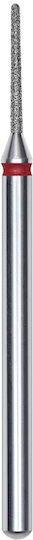 Staleks Pro Nail Drill Diamond Cutter Bit with Needle Head Red
