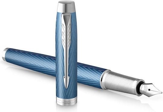 Πενα Parker I.m Premium Blue Grey Ct Fpen F