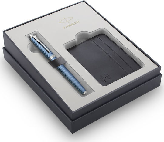 Πενα Parker I.m Premium Blue Grey Ct Fpen F