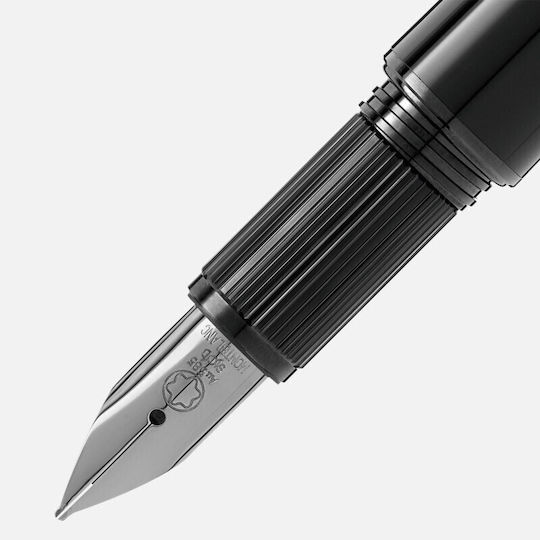Montblanc Starwalker Blackcosmos Doué Fountain Pen Mb129288 Nibs Fine 14k