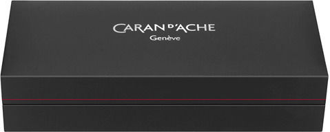 Caran D'ache Πένα Γραφής Medium Γκρι από Ορείχαλκο με Μαύρο Μελάνι