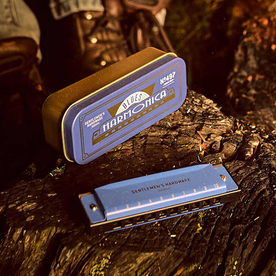 Gentlemens Hardware Blues Harmonica 497 840214801235
